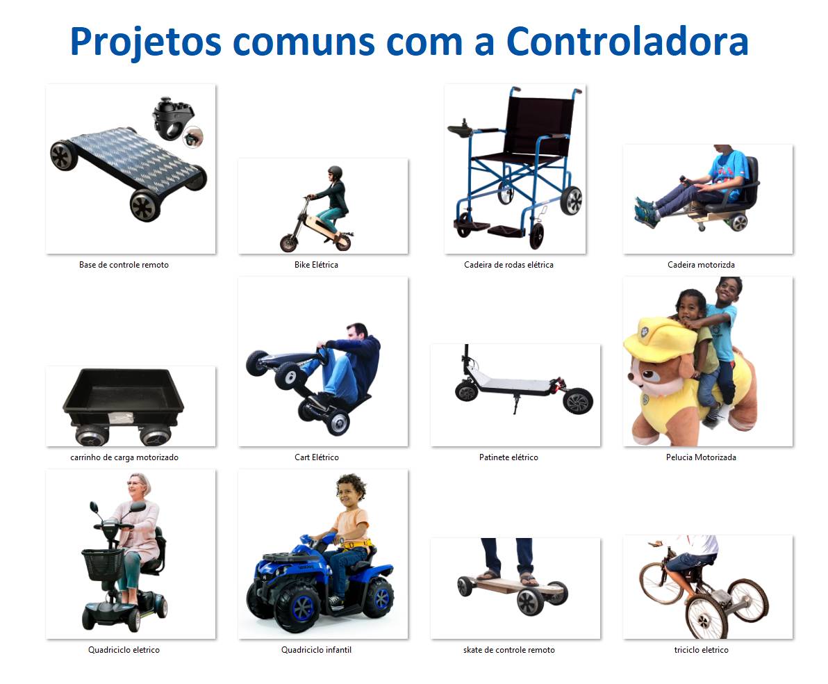 Módulo Controlador 36v 350w 2 Motores - Comando Por Arduino Foto 2