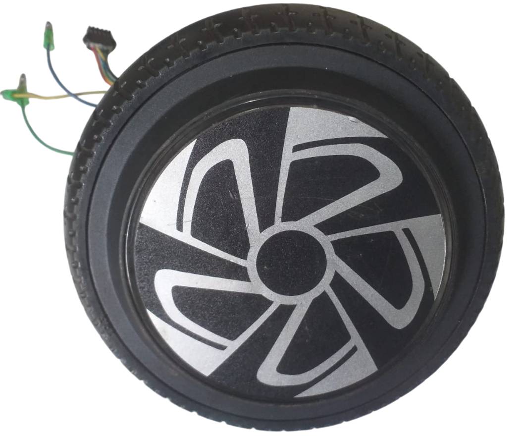 Roda Motor Hoverboard 4.5 Plástico - Led - 250w - 8nm - 36v Foto 1 Roda Motor Hoverboard 4.5 Plástico - Led - 250w - 8nm - 36v Foto 1