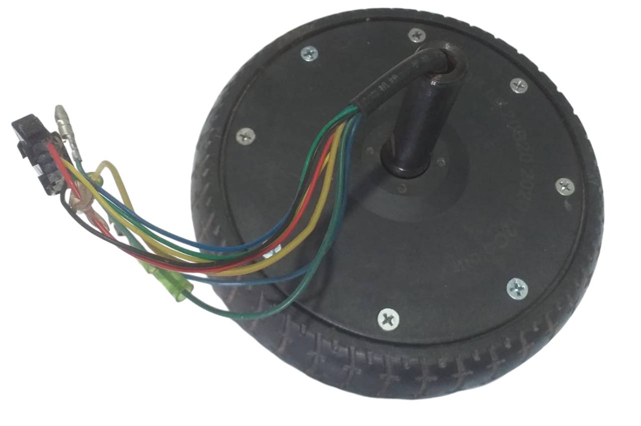 Roda Motor Hoverboard 4.5 Alumínio - Led - 250w - 8nm - 36v Foto 2