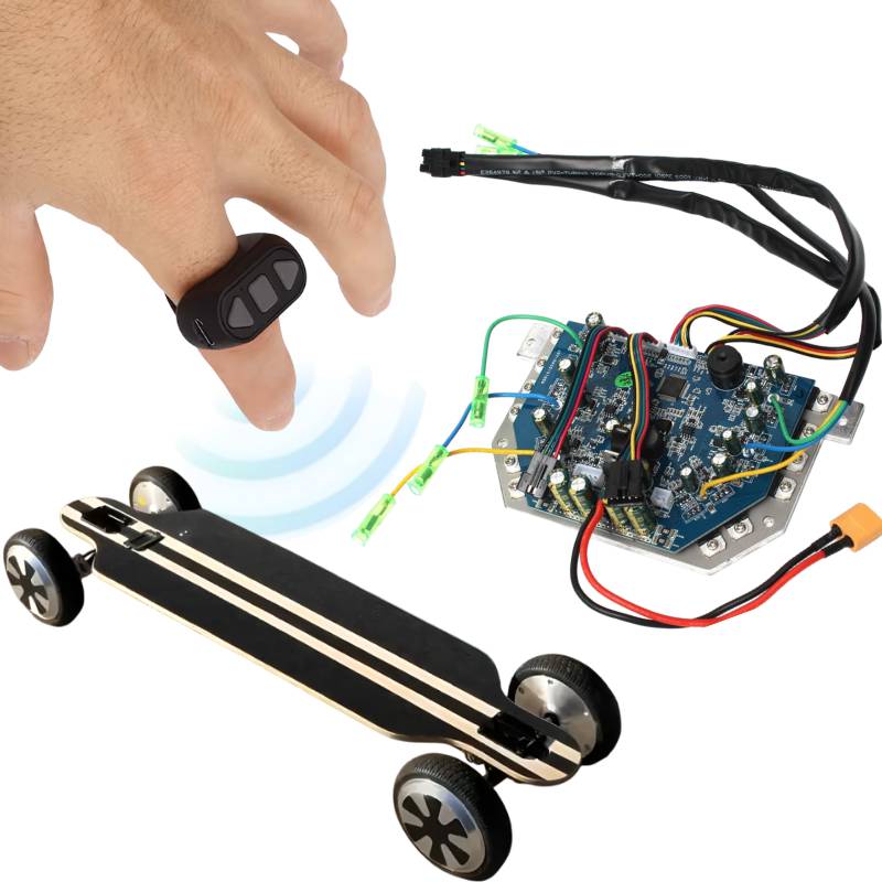 Módulo 36v 700w para Projeto de Skate Elétrico Com Mini Controle Remoto Foto 4