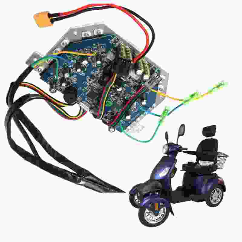Módulo Controlador Bldc 36v 350w 2 Motores - Comando Pedal Foto mini 3