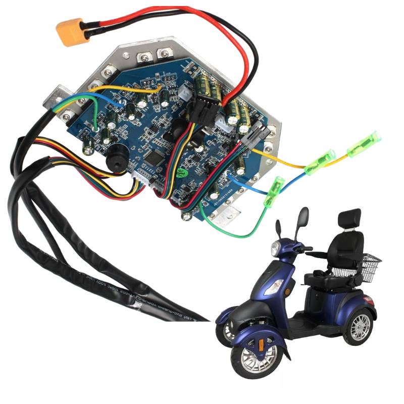 Módulo Controlador Bldc 36v 350w 2 Motores - Comando Pedal Foto 3