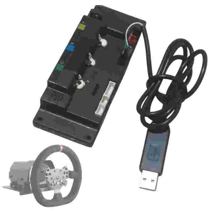 Volante Direct Drive 15nm Diy Em 10 Minutos - Módulo 36v Usb