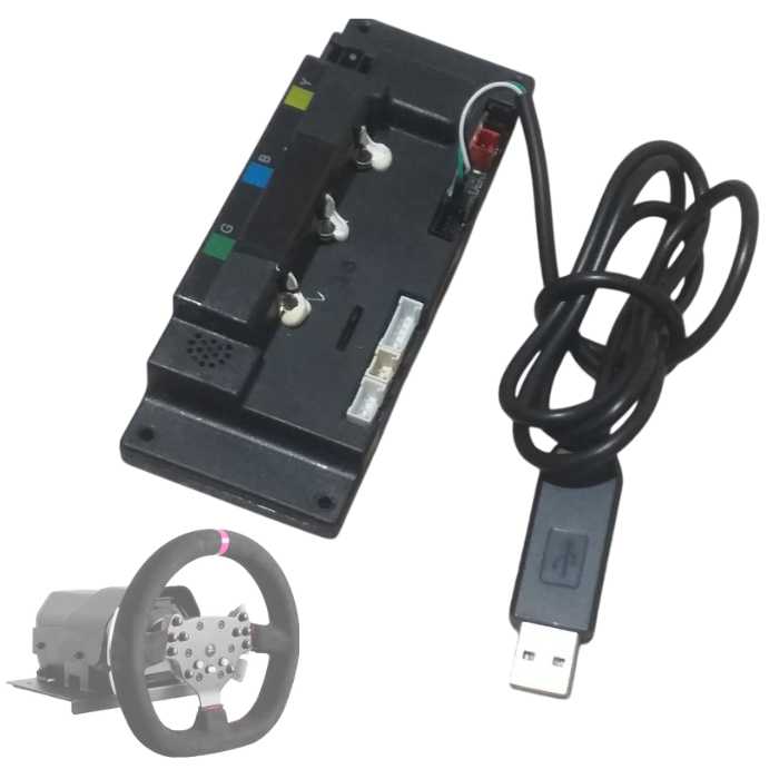 Volante Direct Drive 15nm Diy Em 10 Minutos - Módulo 36v Usb