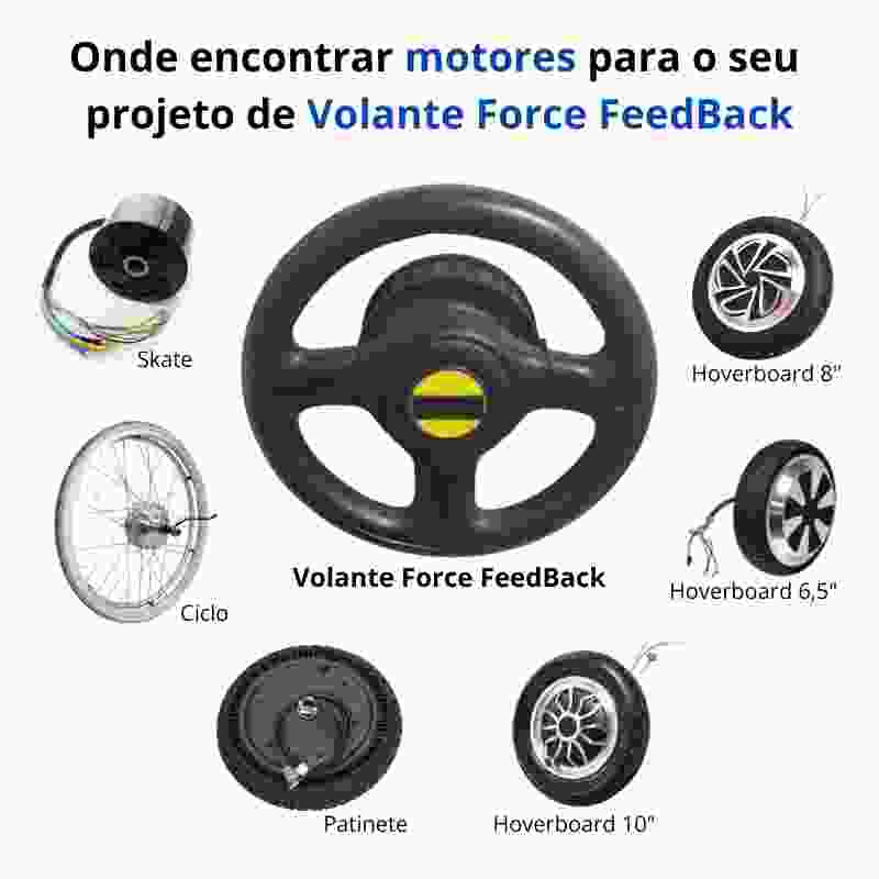 Módulo 15nm para Projeto Volante Force Feedback com Motor de Hoverboard Foto mini 7