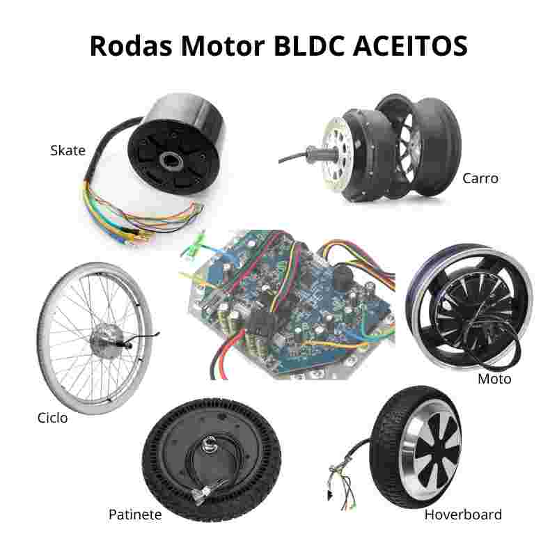 Kit para Projeto de Cadeira de Rodas Elétrica com Controle Remoto - Foto mini 6