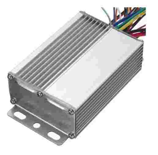 Modulo Controlador Bicicleta Elétrica 350w 36v/48v Prateado