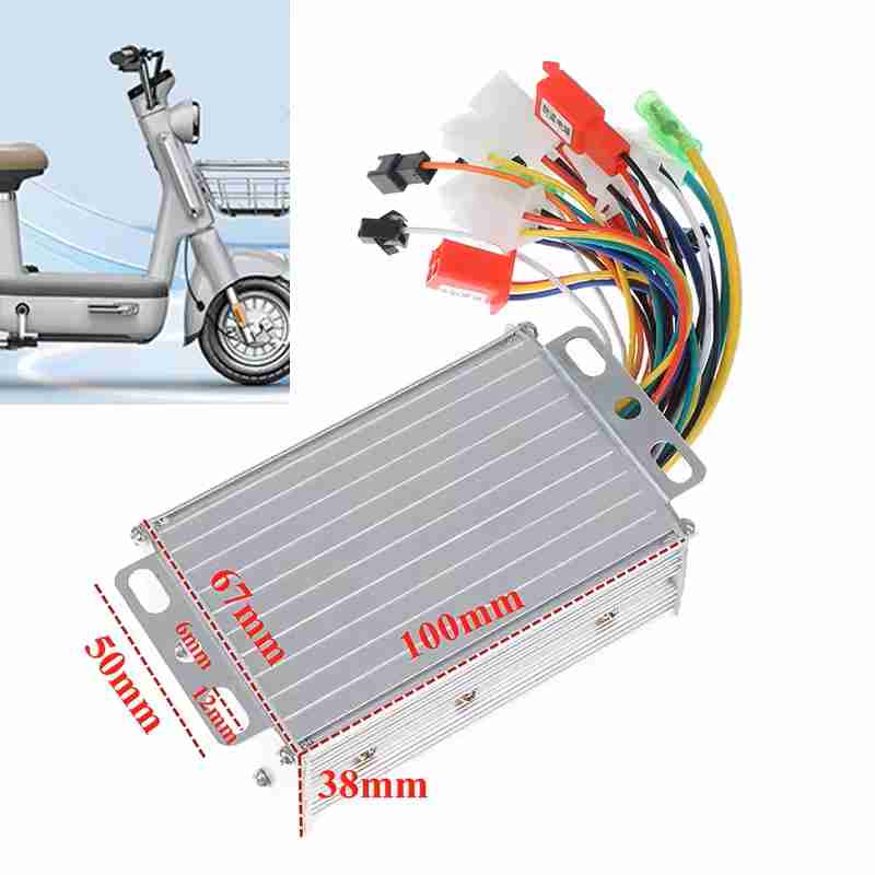 Modulo Controlador BLDC Bicicleta Elétrica 350w 36v/48v Foto mini 1