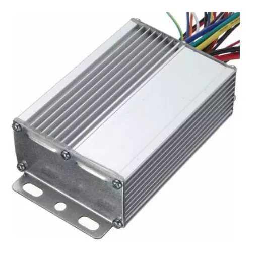 Modulo Controlador Bicicleta Elétrica 350w 36v/48v Prateado
