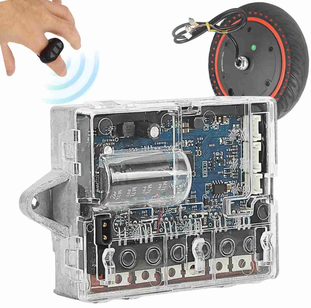 Controladora BLDC M365 36v 1000W com Controle Remoto Foto mini 1