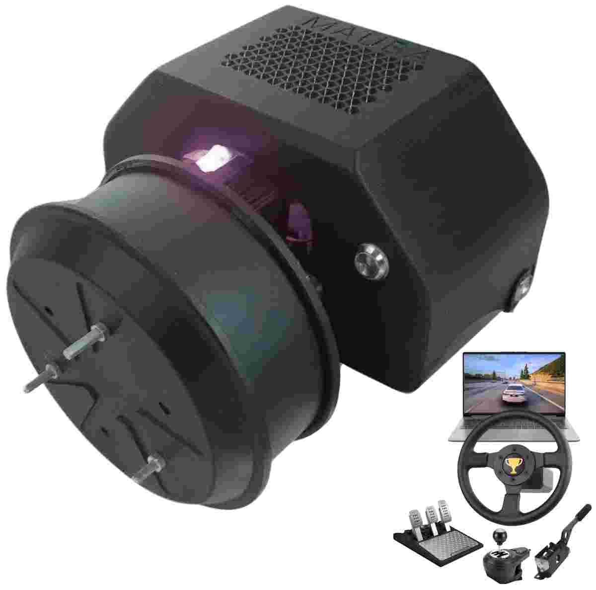 Base de direct drive Mauba Gaming Wheel - Foto mini 1