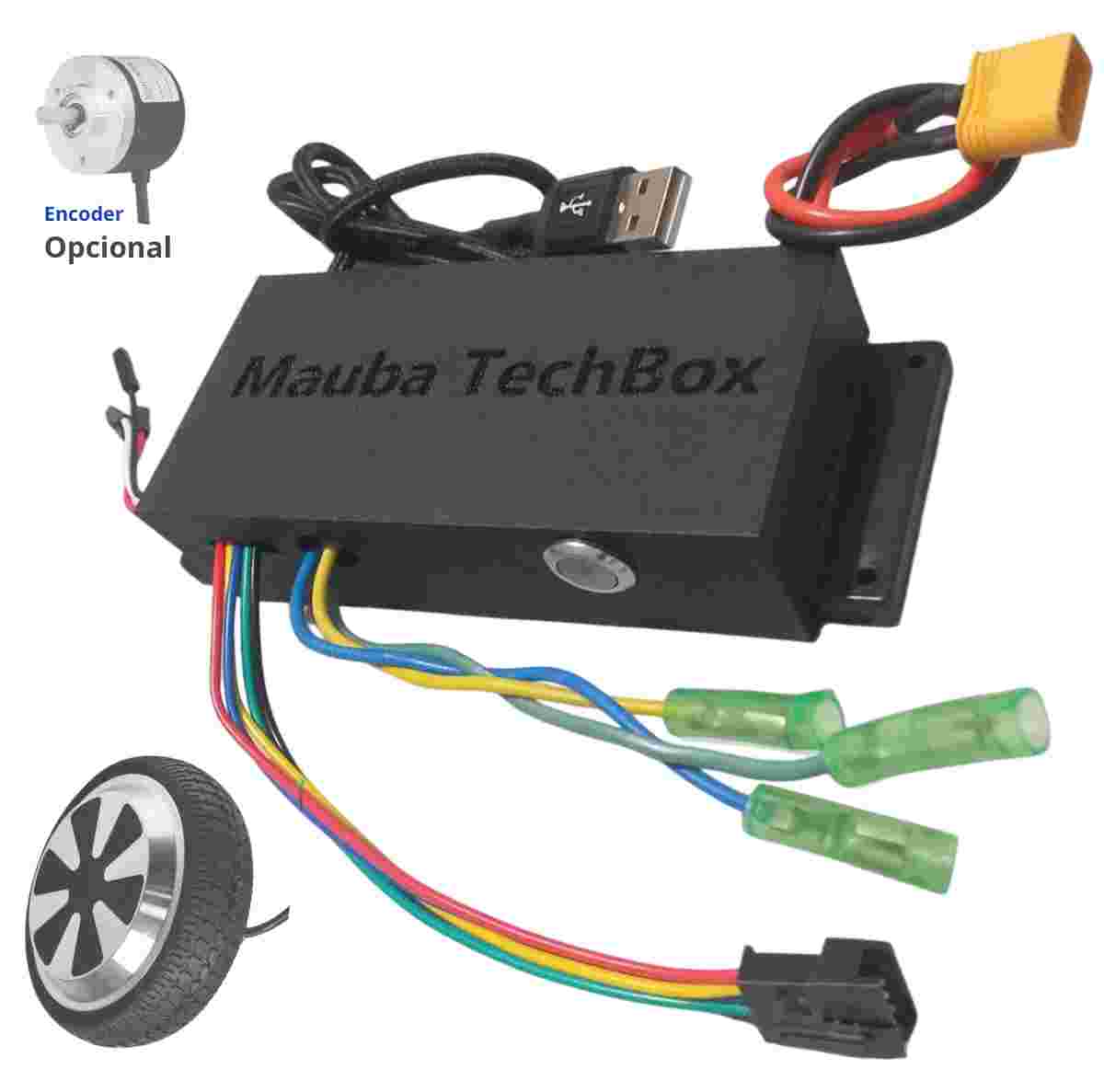 Volante Caseiro Em 5 Minutos - módulo Mauba TechBox - Foto mini 2